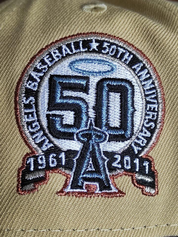 New Era Anaheim Angels 50 aniversario dos tonos 9Forty A-frame