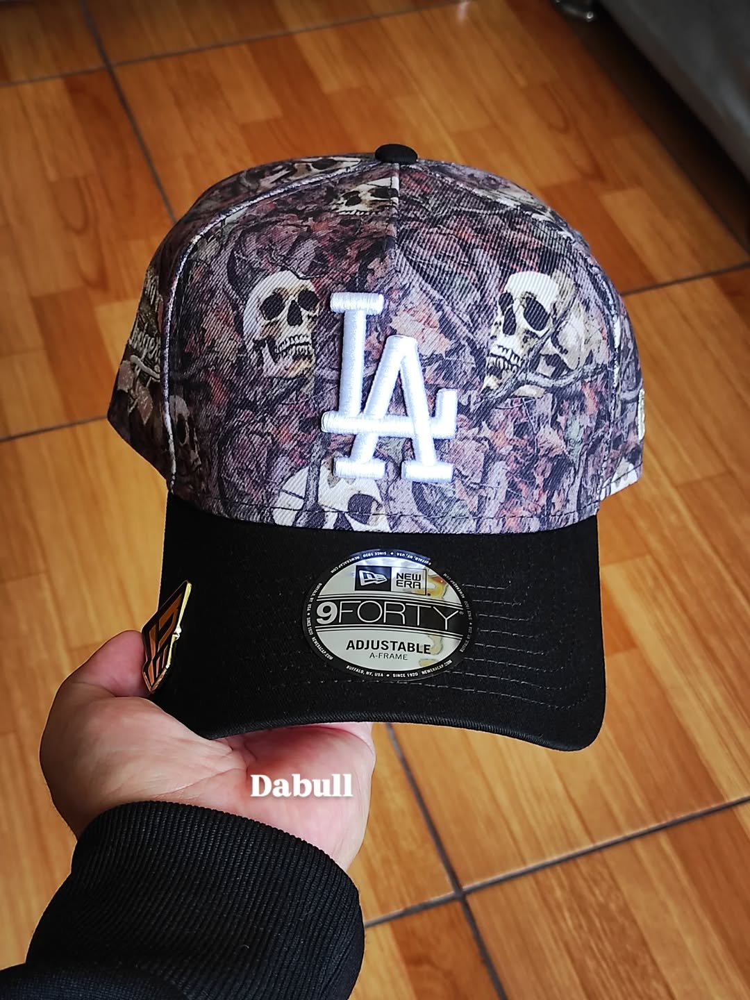 Gorra New Era Los Angeles Dodgers SKULL ☠️ 9FORTY A-FRAME