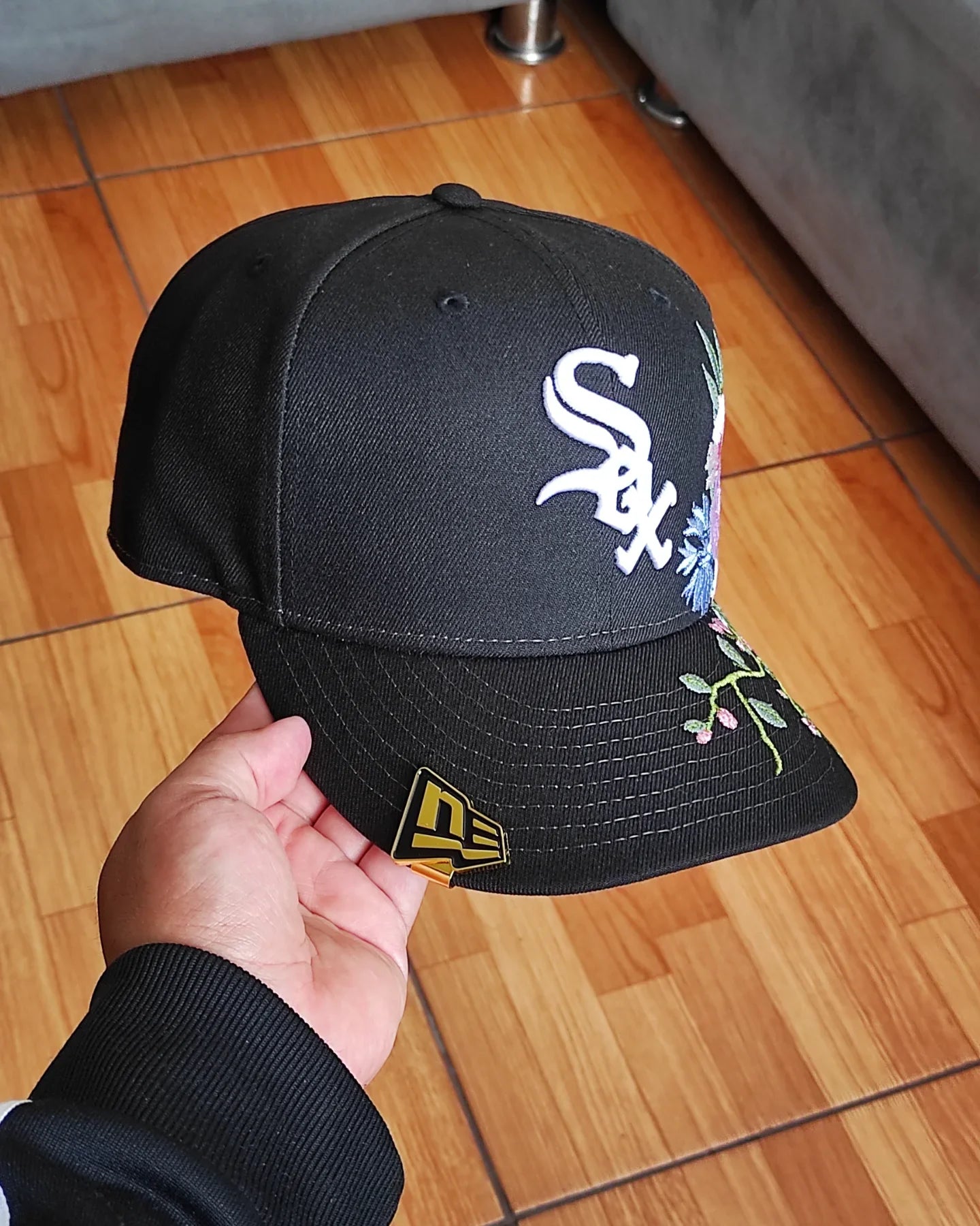 Gorra ajustada 59FIFTY Floral MLB Chicago White Sox de New Era