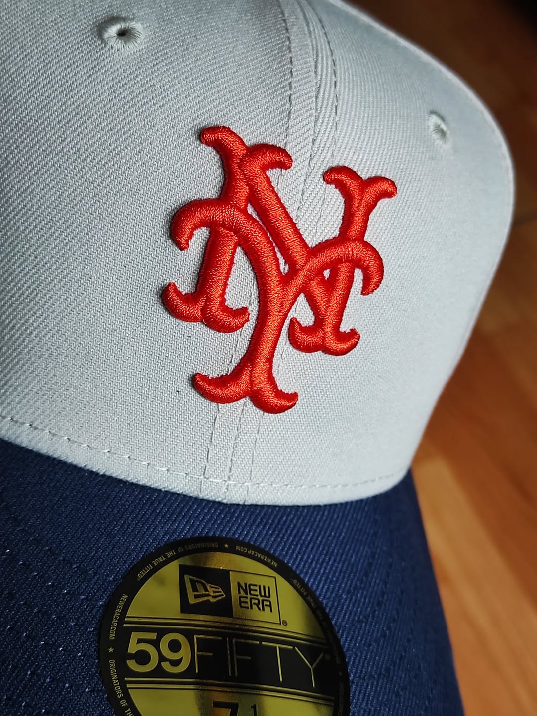 Gorra ajustada New Era New York Mets World Series 59Fifty