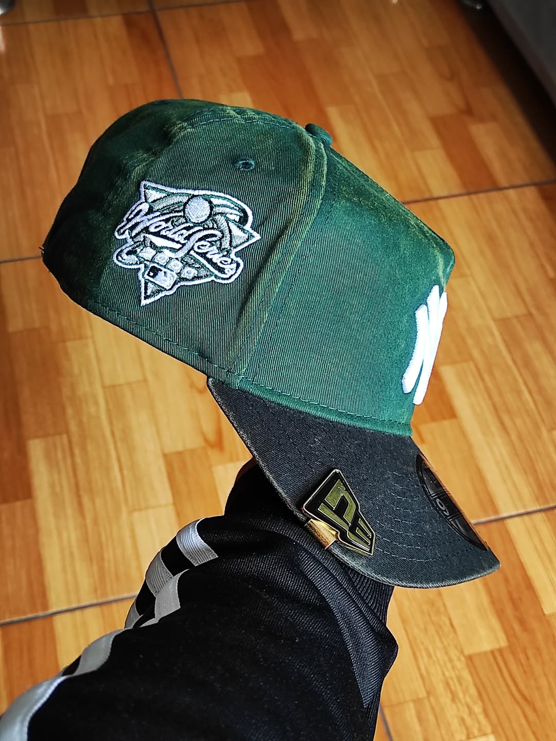 New era New York Yankees DENIM verde 9FORTY A-FRAME Snapback