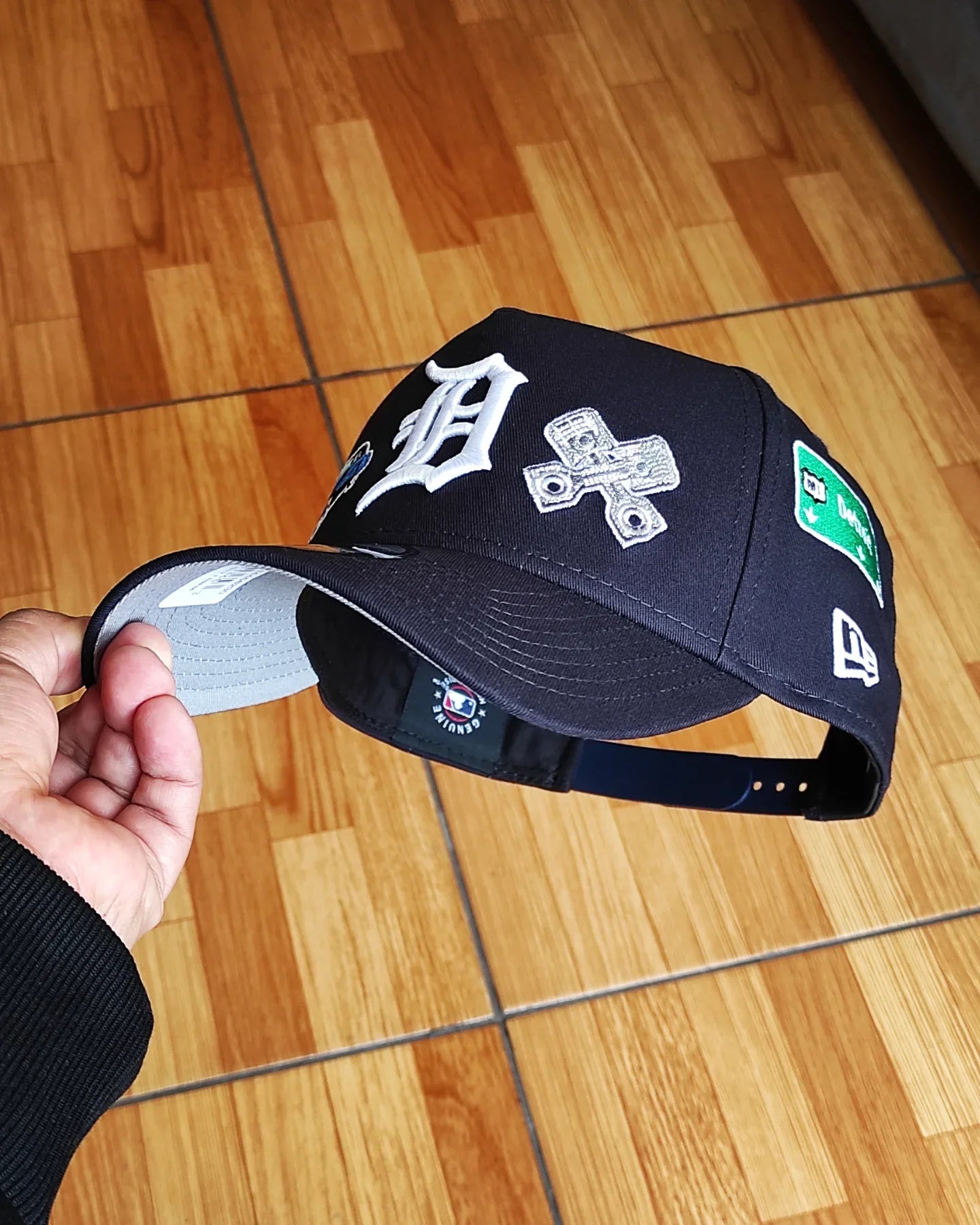 New Era Detroit Tigers ciudad transt 🚦🚙 azul marino 9 forty A-FRAME