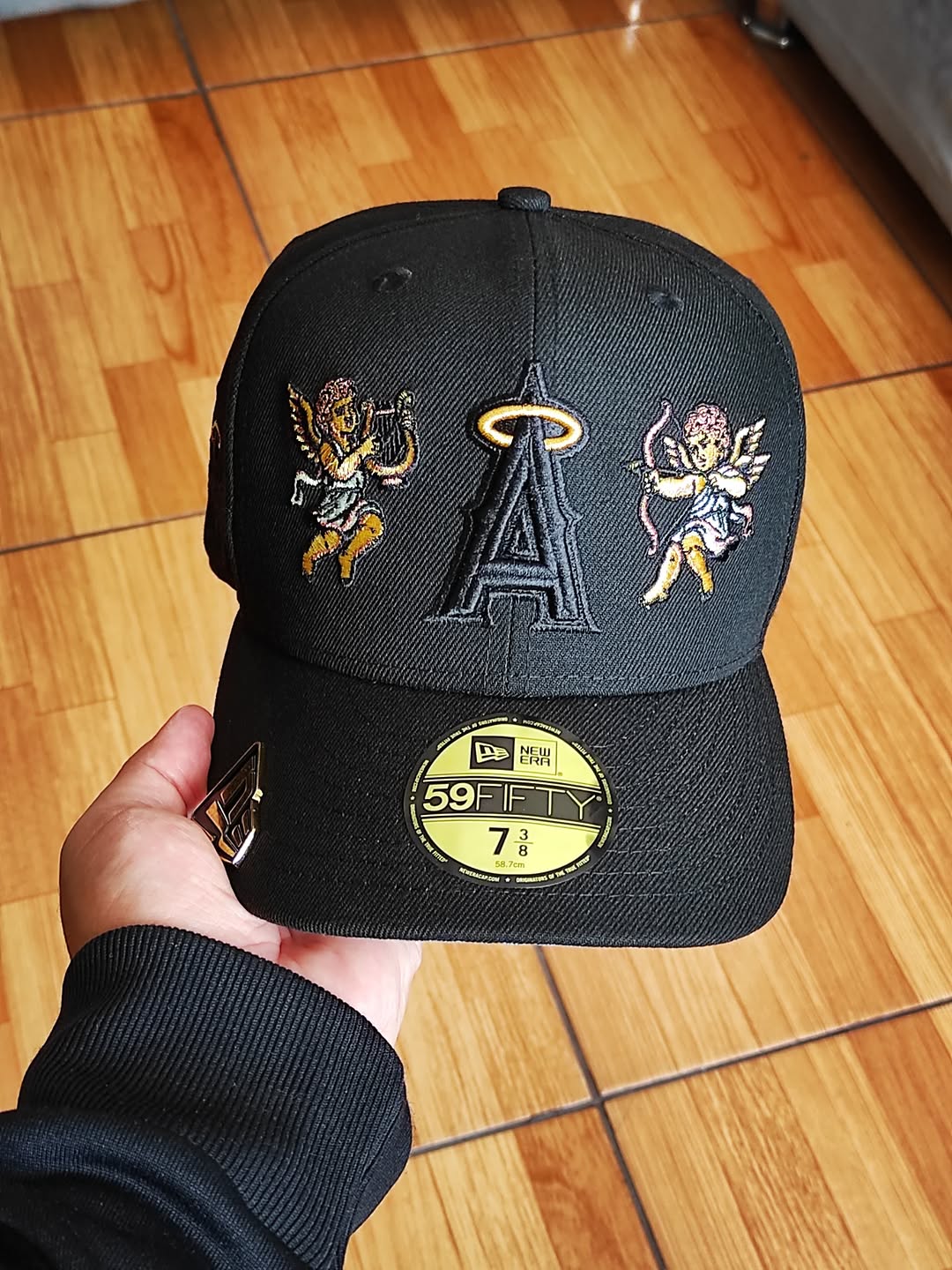 Gorra ajustada New Era Anaheim Angels All Star Game 2010 Cupid Black Prime Edition 59Fifty