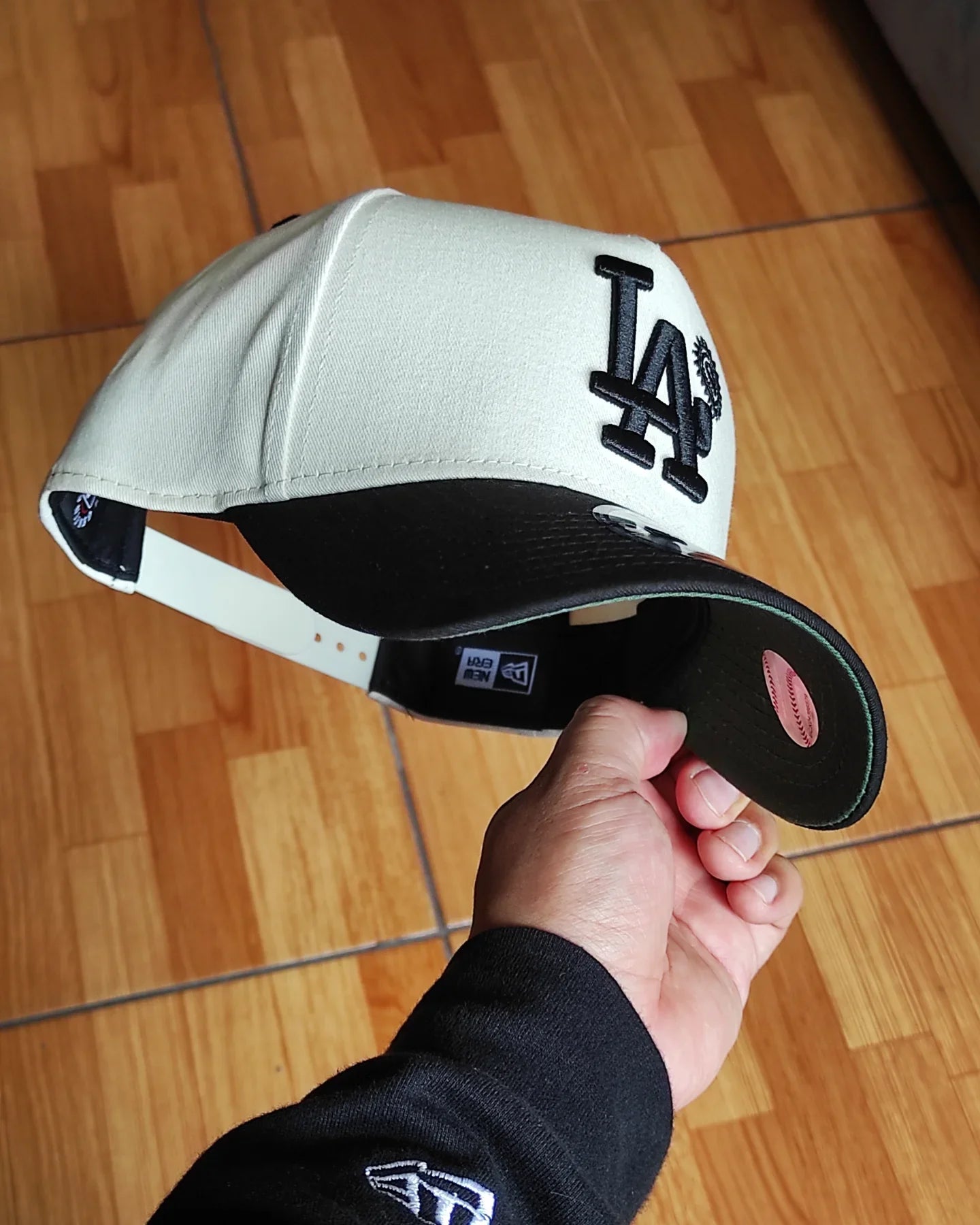 Gorra snapback New Era Los Angeles Dodgers paisley bicolor 9forty a-frame
