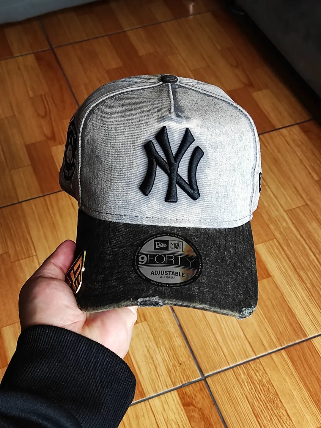 Gorra New Era 9FORTY A-Frame con broche de los New York Yankees