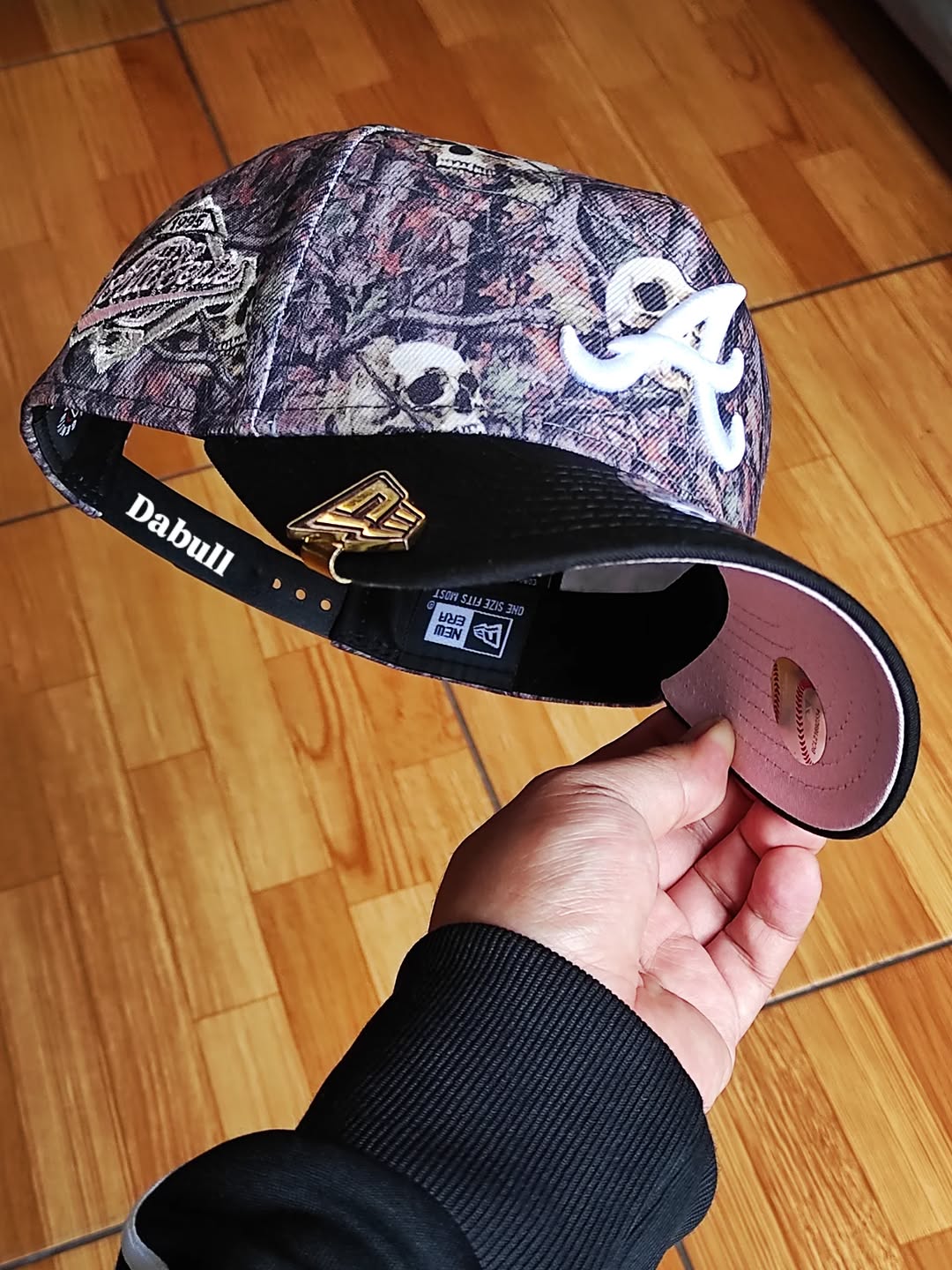 Gorra A-FRAME 9FORTY New Era Atlanta Braves CALAVERA ☠️