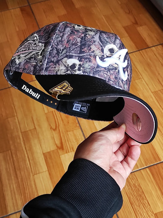 Gorra A-FRAME 9FORTY New Era Atlanta Braves CALAVERA ☠️