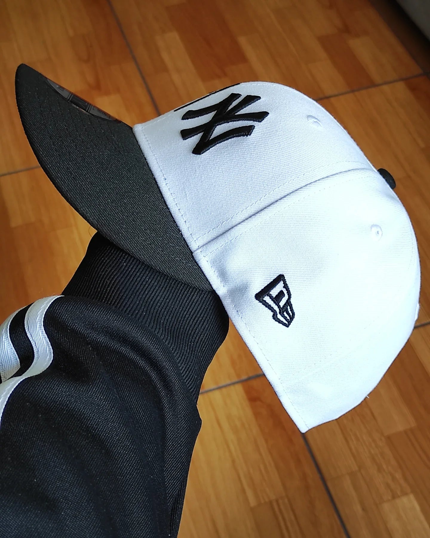 Gorra New Era New York Yankees vs Mets Subway Series negra y blanca 9FIFTY con cierre ajustable