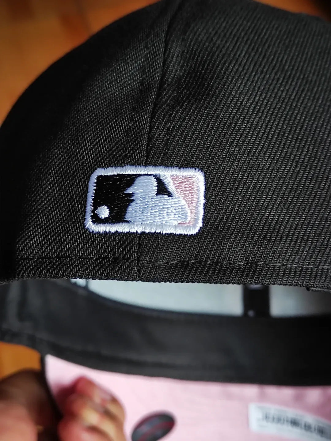 New Era Los Angeles Dodgers campeones de la Serie Mundial 2024 negra rosa 59fifty