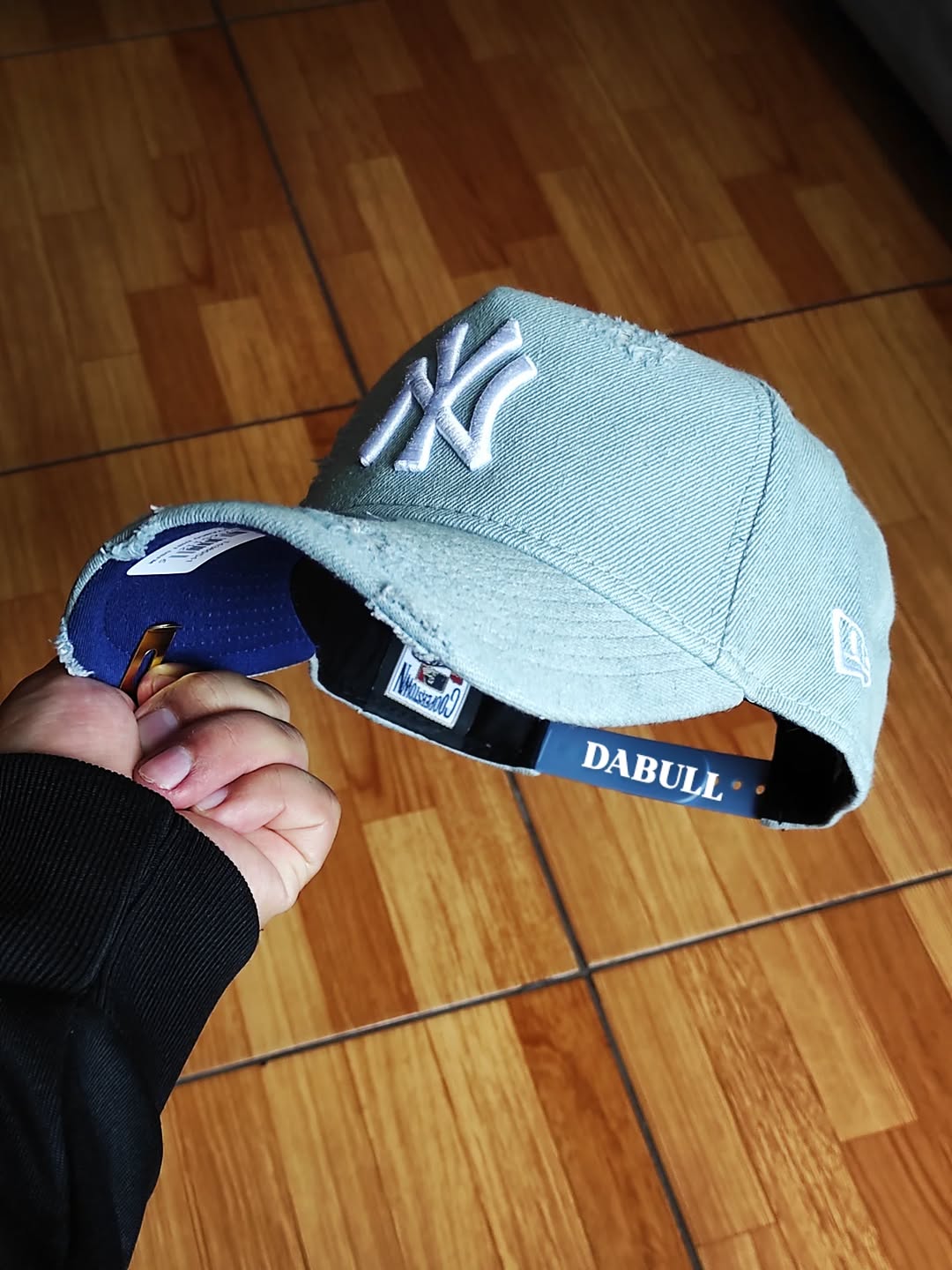 Gorra New Era New York Yankees World Series de denim 9FORTY A-FRAME