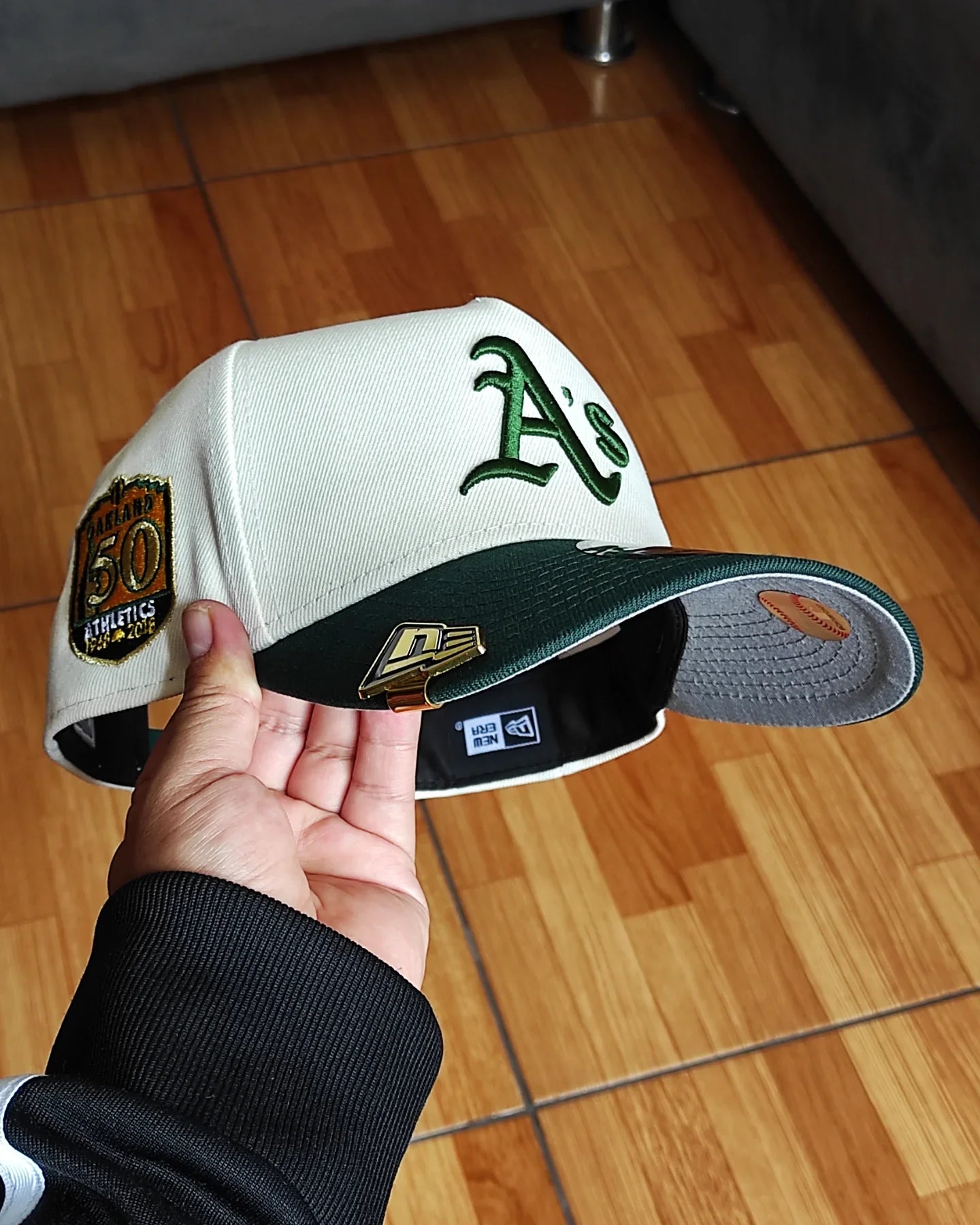 New Era Oakland Athletics 50.º aniversario bicolor 9FORTY A-FRAME