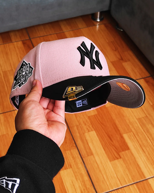 New Era New York Yankees negra rosa 9 forty A-FRAME