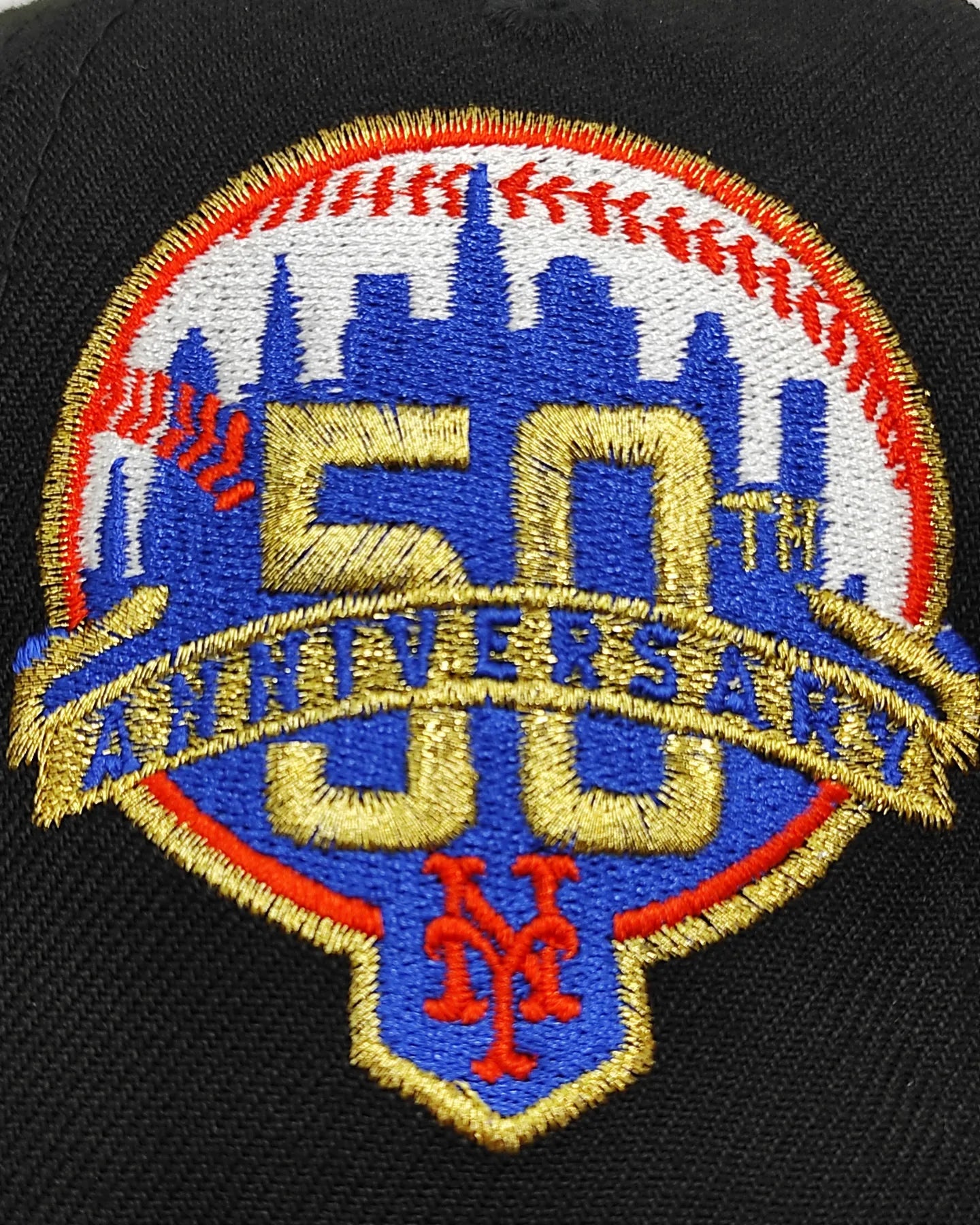 New Era New York Mets 50º aniversario edición negra 59fifty