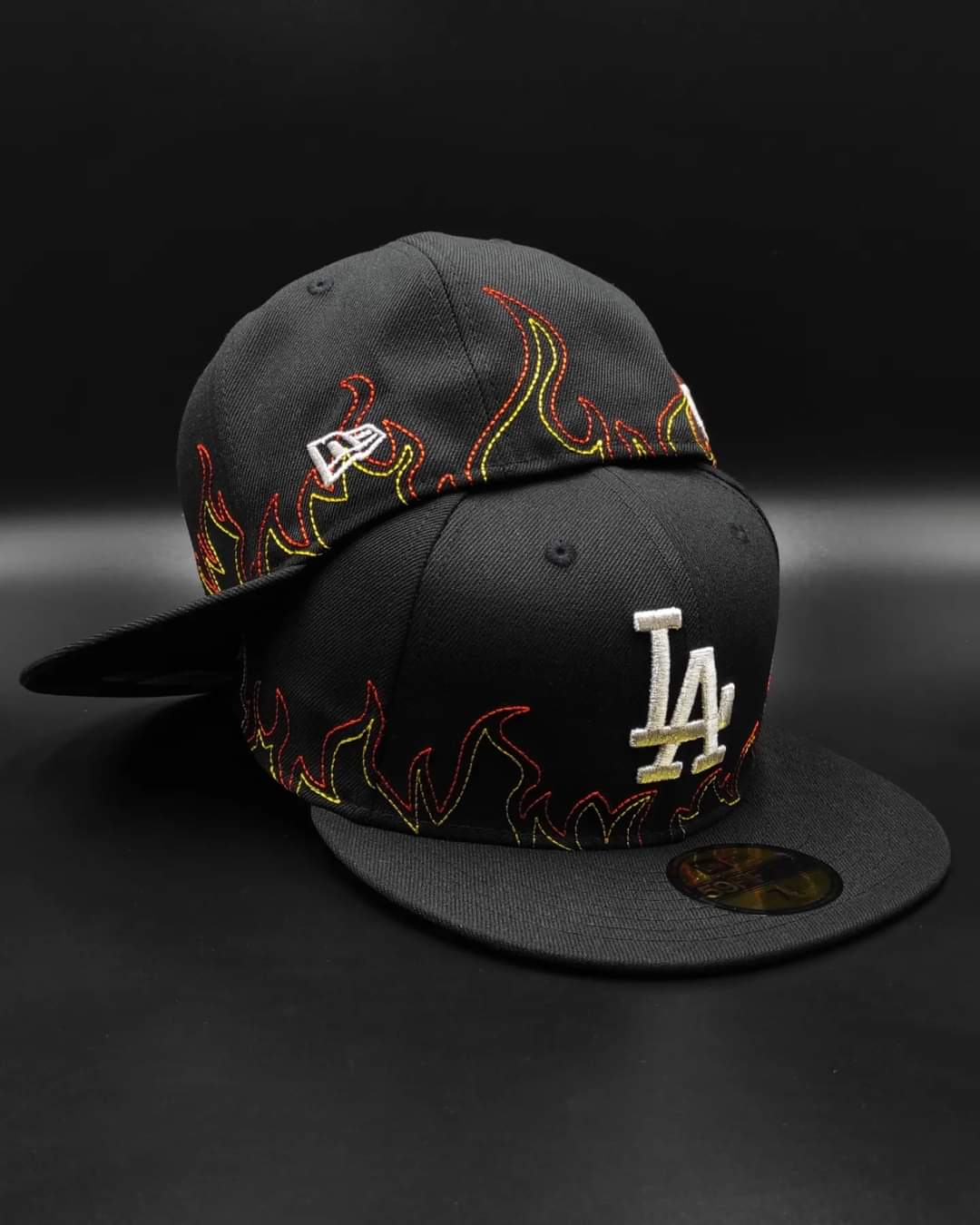 New Era Los Angeles Dodgers colección FIRE 🔥 59 Fifty AJUSTADA