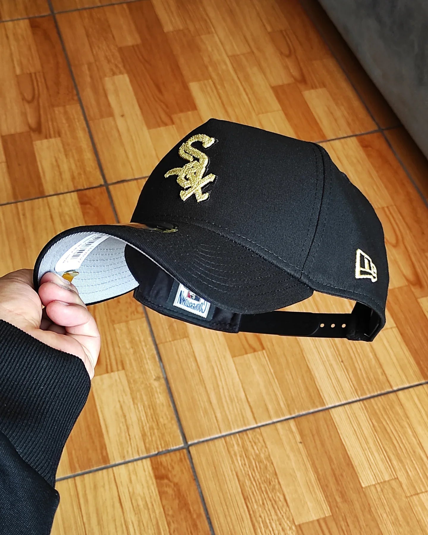 New Era White Sox ✨negro lujo 9FORTY A-FRAME