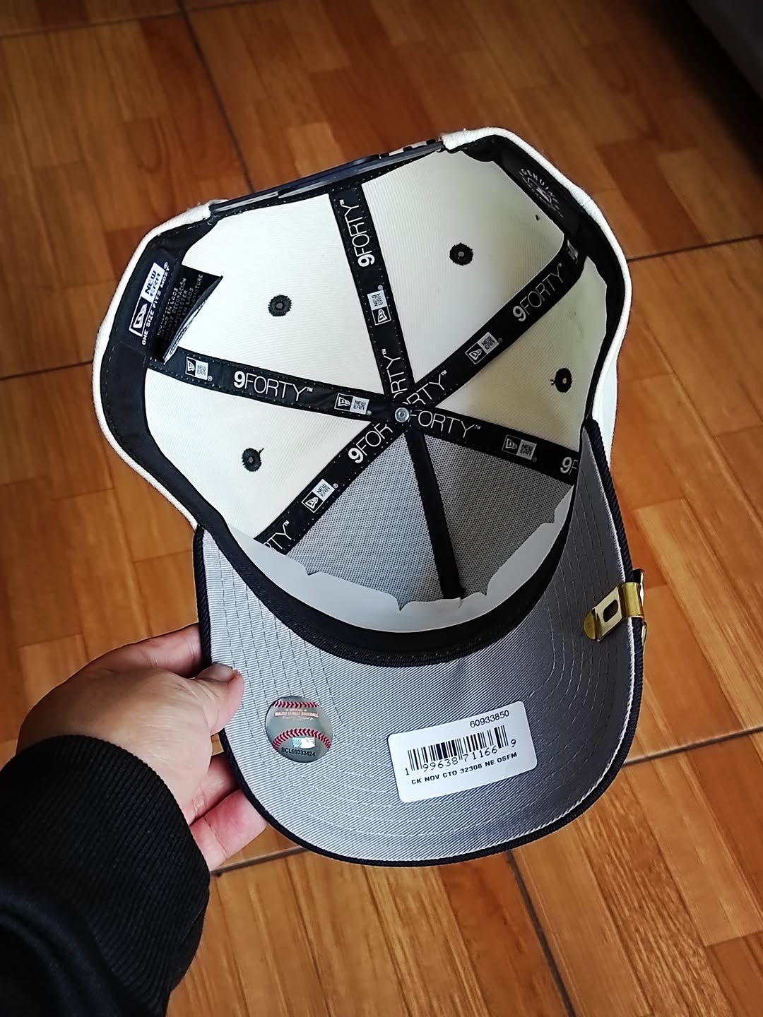 New Era Gorra 9Forty a-frame de los New York Yankees de la Serie Mundial
