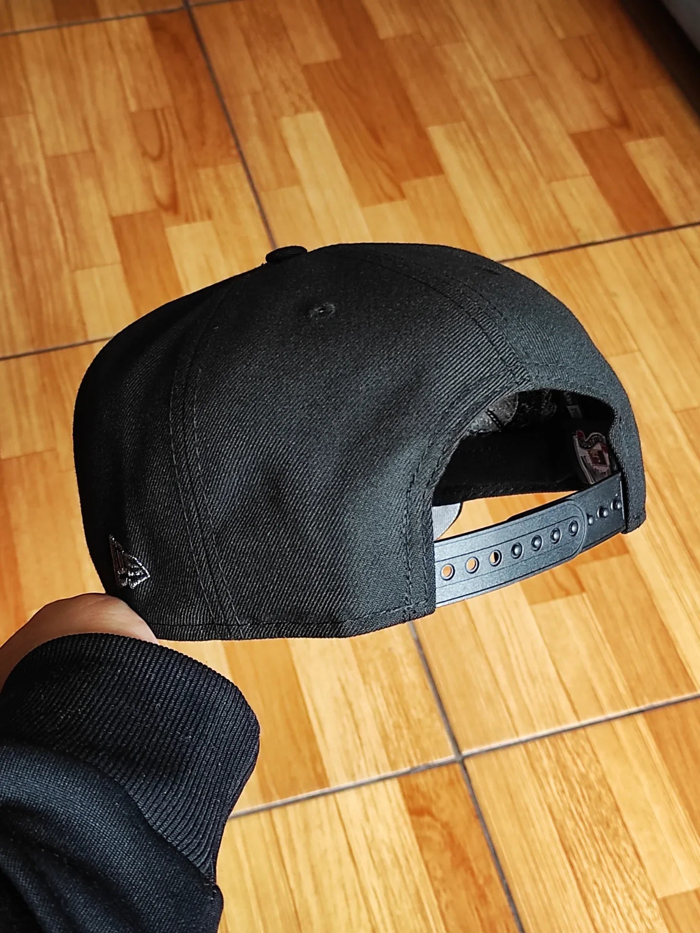 Gorra New Era 9Fifty snapback edición negra de los New York Yankees de la Serie Mundial de 1949