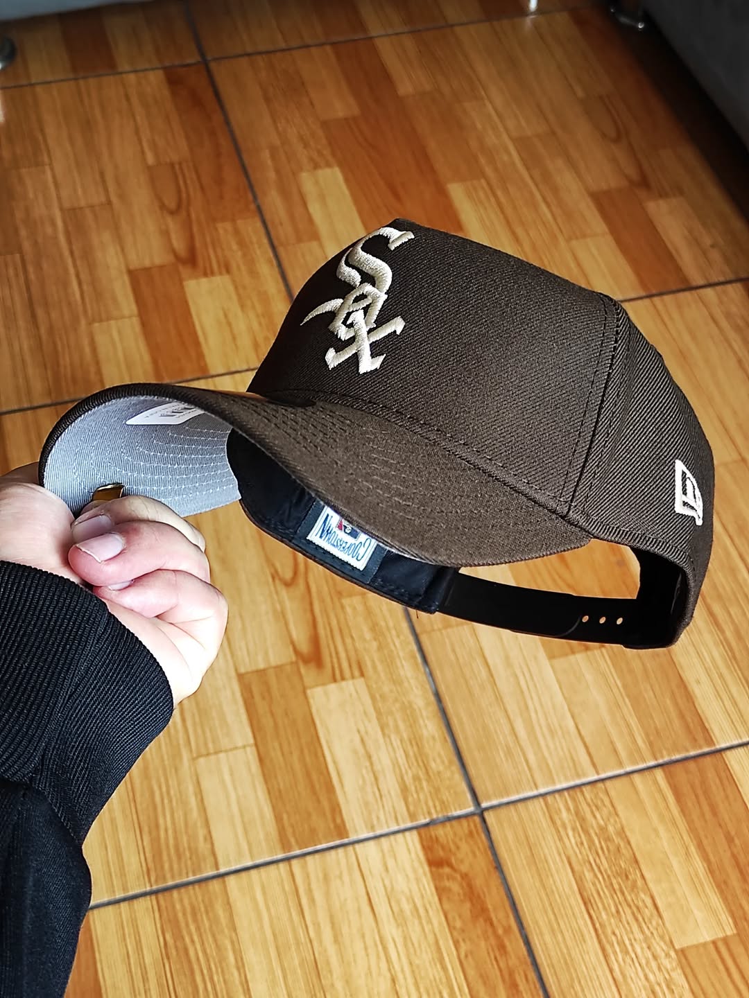Gorra New Era Chicago White Sox Comiskey Park Nogal Cobre Prime Edition 9Forty A Frame Snapback