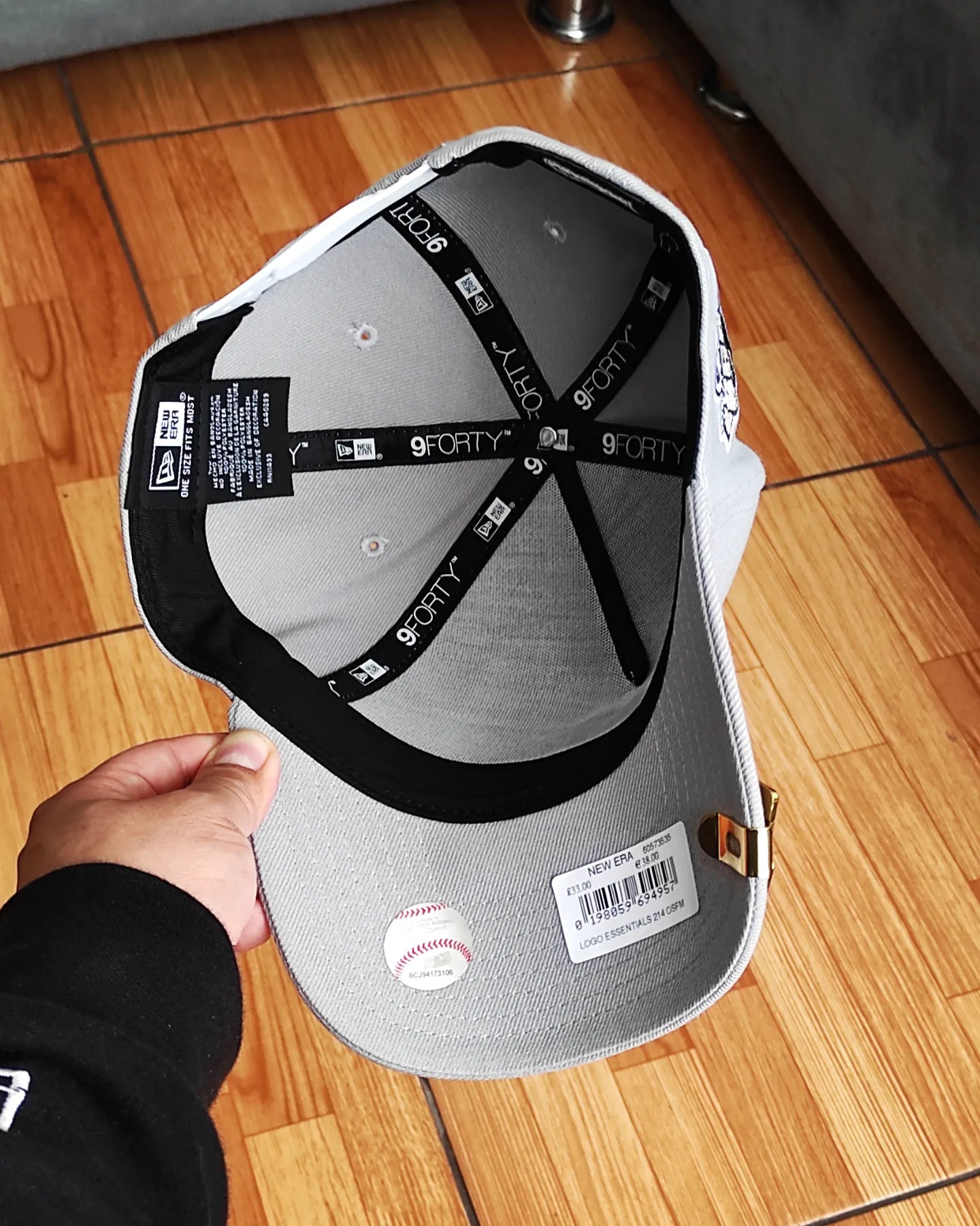 Gorra New Era New York Yankees World Series 1996 Plomo 9FORTY AFRAME