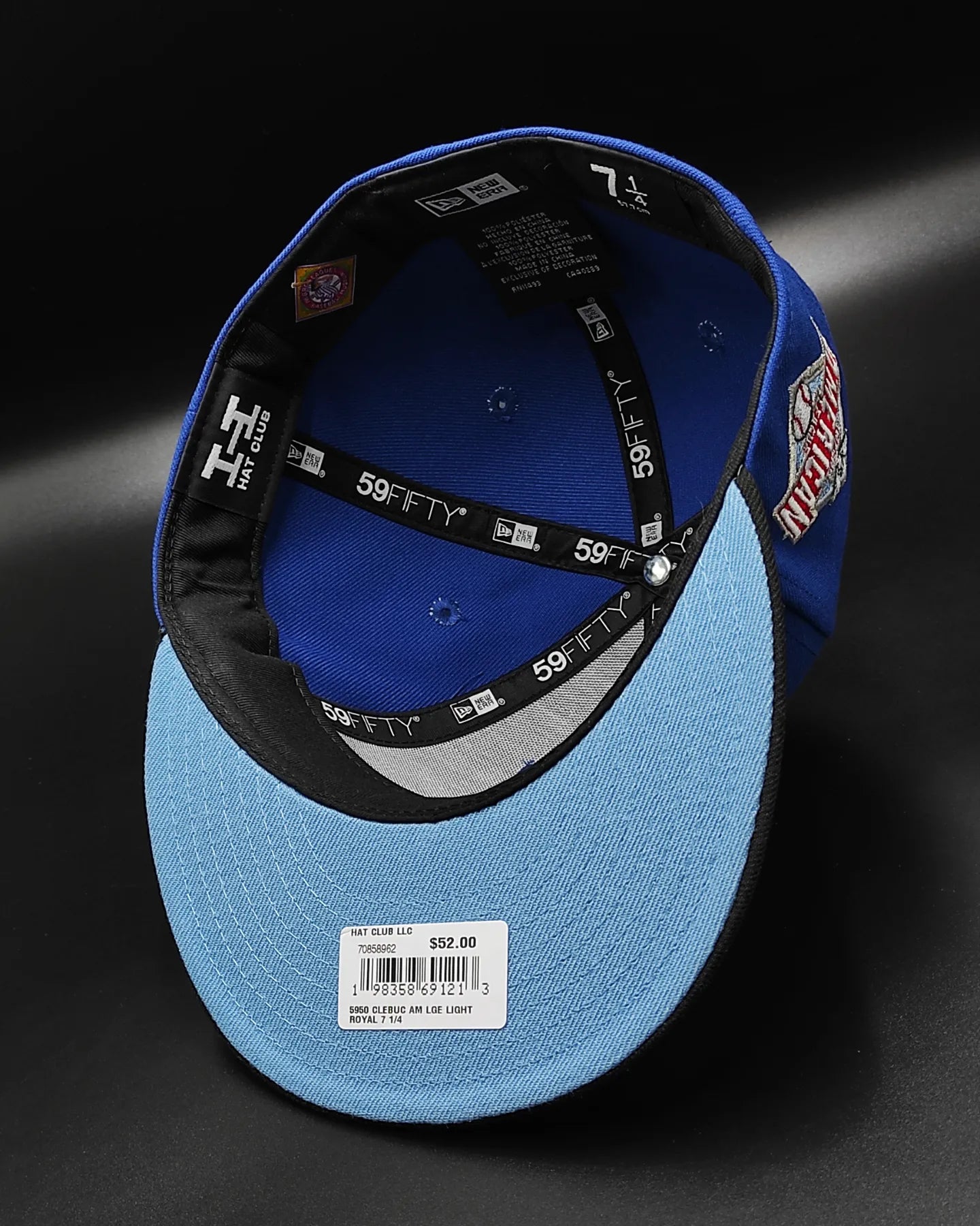 Gorra con parche de la Liga Negra Cleveland Buckeyes de New Era