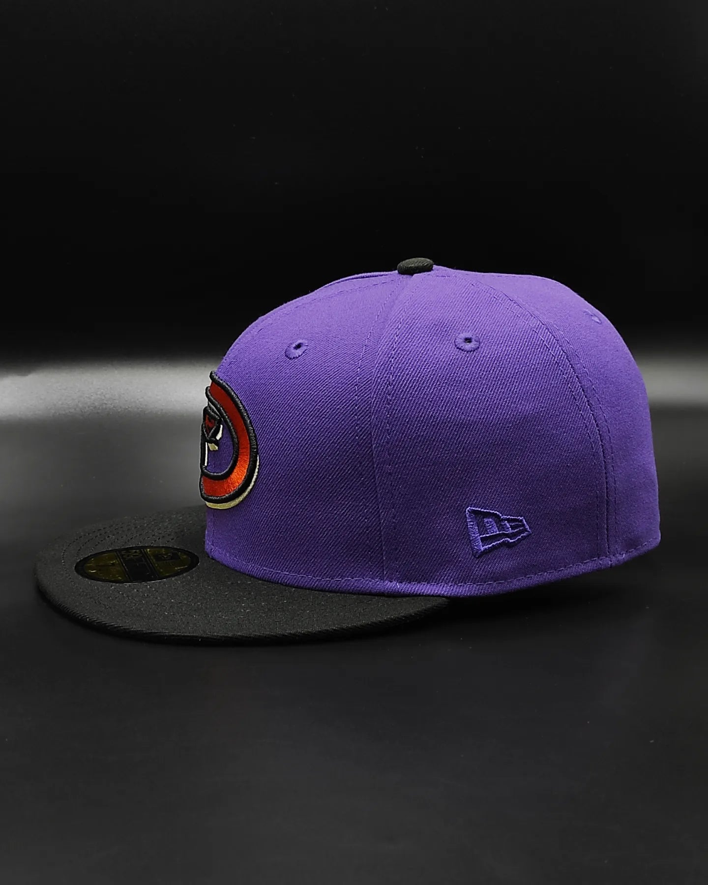 Gorra New Era 59 Fifty Arizona Diamondbacks 20 Aniversario - morado negro