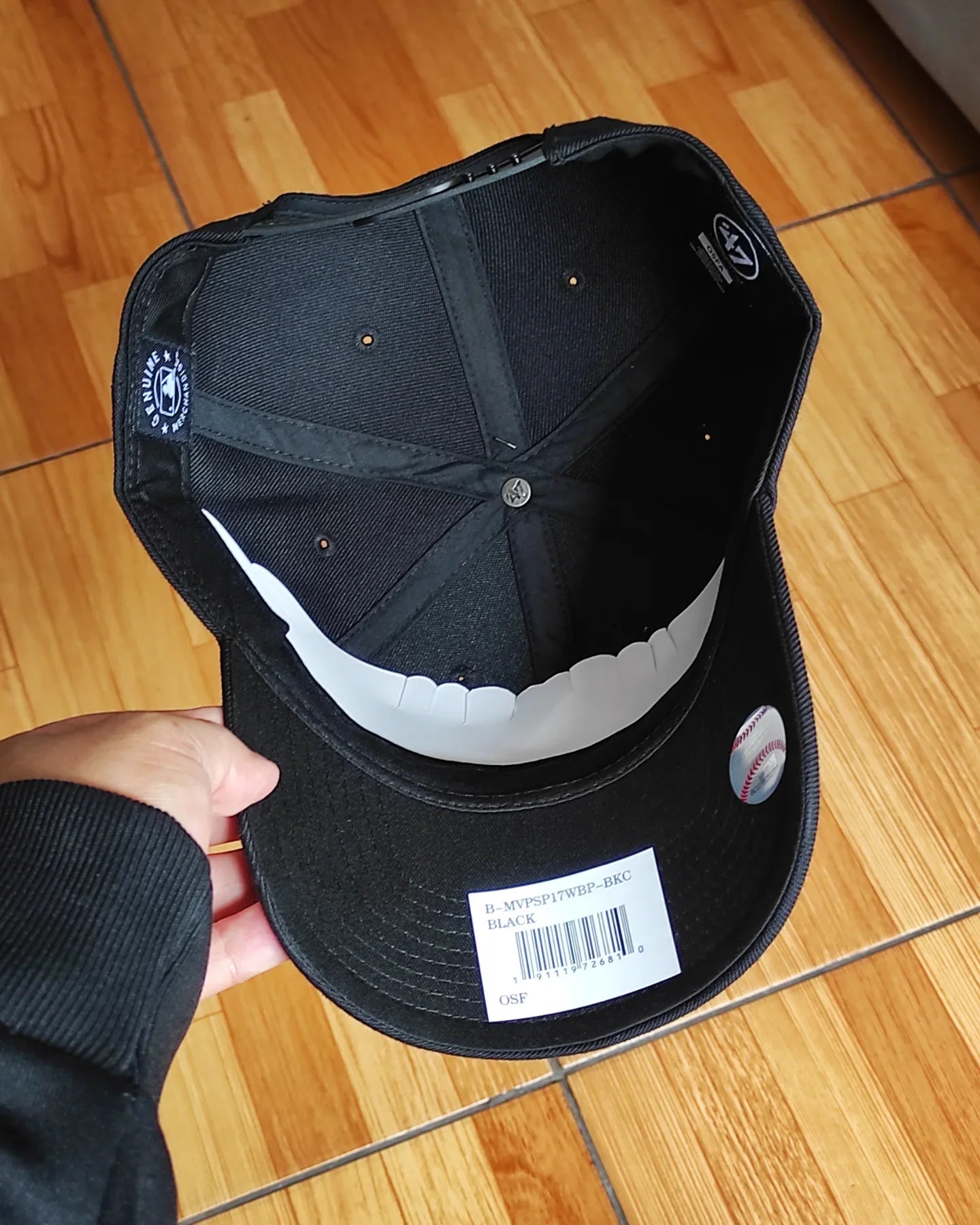 Gorra Snapback 47brand New York Yankees MVP negra