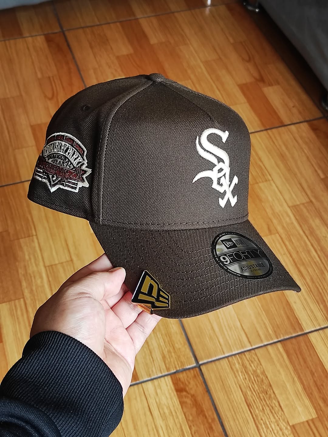 Gorra New Era Chicago White Sox Comiskey Park Nogal Cobre Prime Edition 9Forty A Frame Snapback
