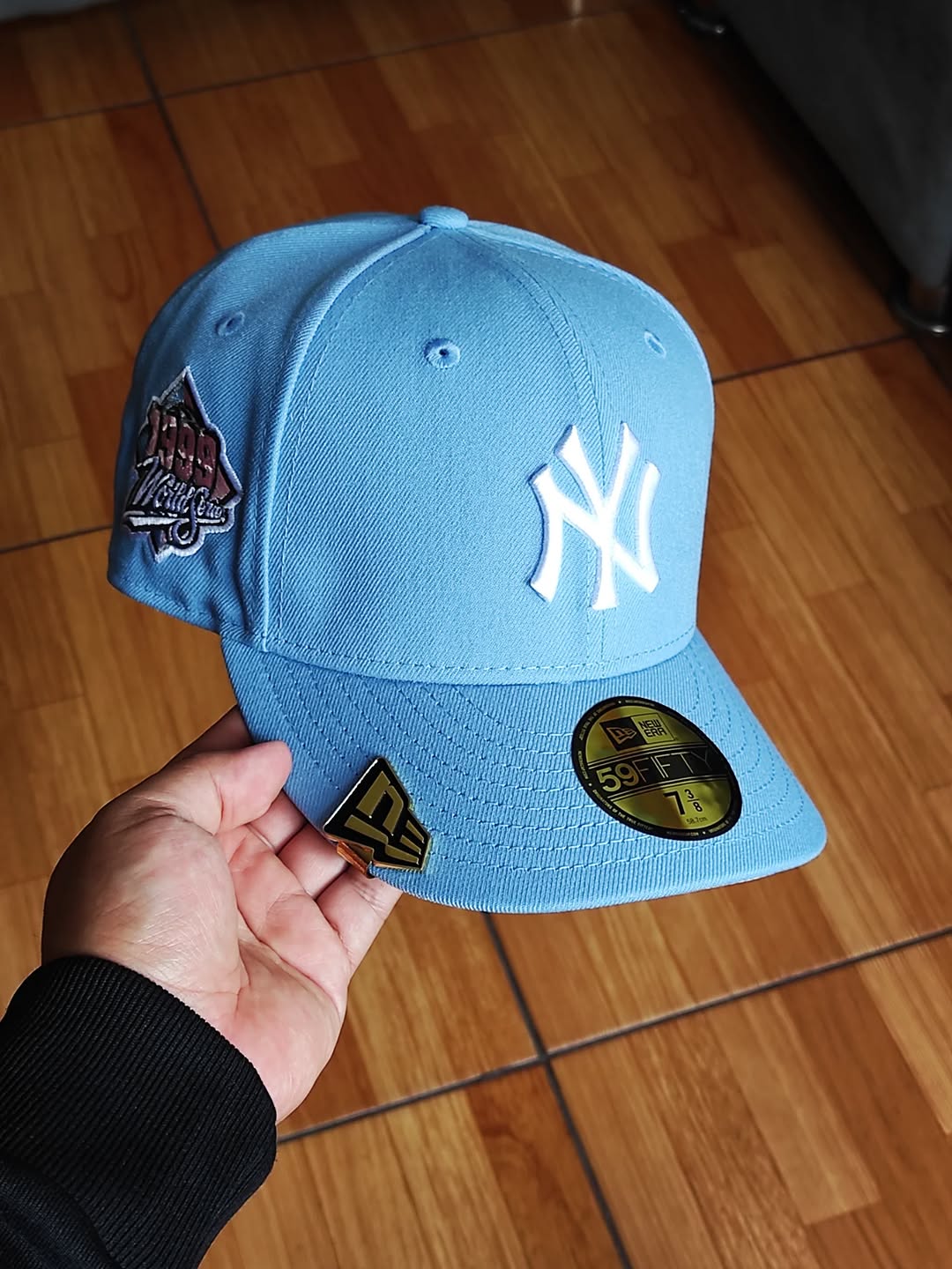 Gorra ajustada 59FIFTY New Era New York Yankees Azul Pastel🍧