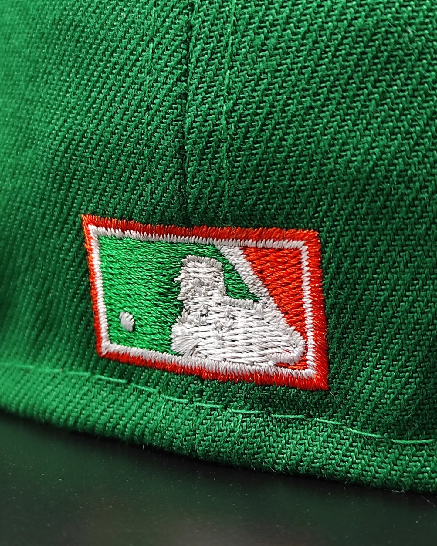 Gorra ajustada New Era 59Fifty con parche lateral de la Serie Mundial de 1969 de los Green New York Mets con parte inferior naranja