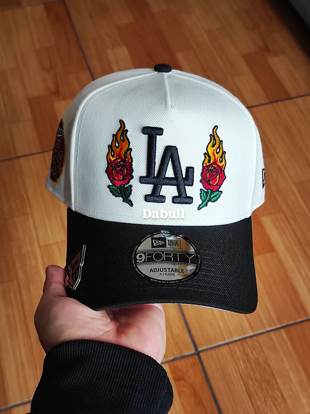 New Era Los Angeles Dodgers Campeones Serie Mundial 2025 Fire Rose Black Prime Edition 9Forty A Frame Snapback
