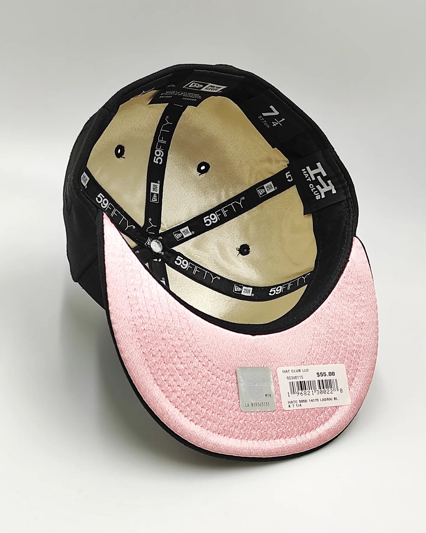 New Era 59fifty cookies & cream raiders hat - black