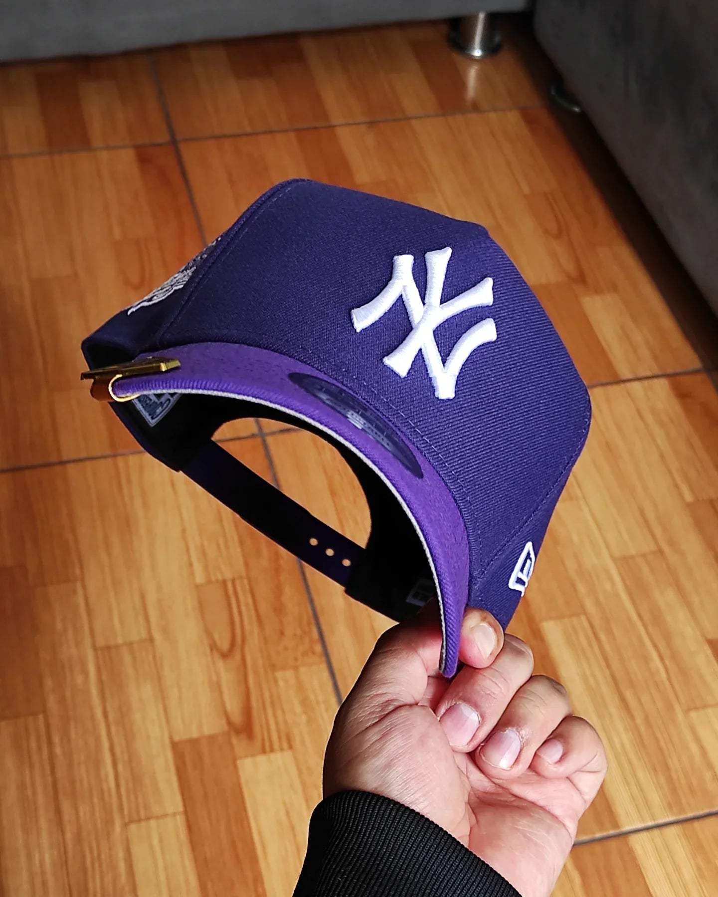 New Era New York Yankees Serie Mundial 1999 Morado 2 tonos 9FORTY A-FRAME