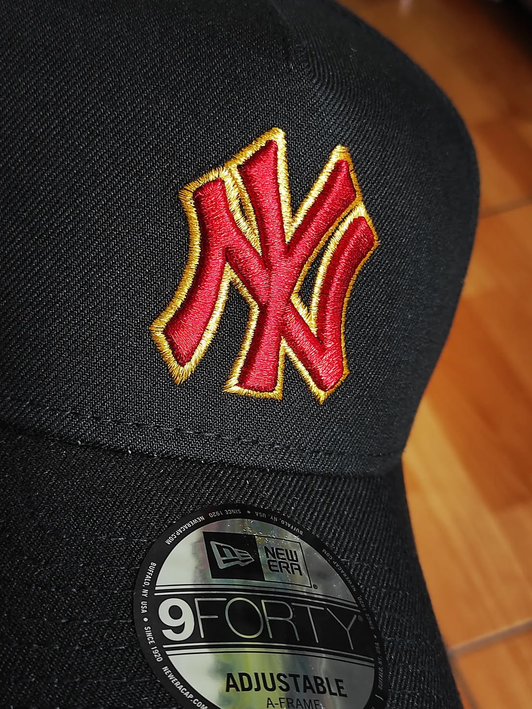 Gorra ajustable New Era de los New York Yankees '㊗️' 9FORTY A-Frame