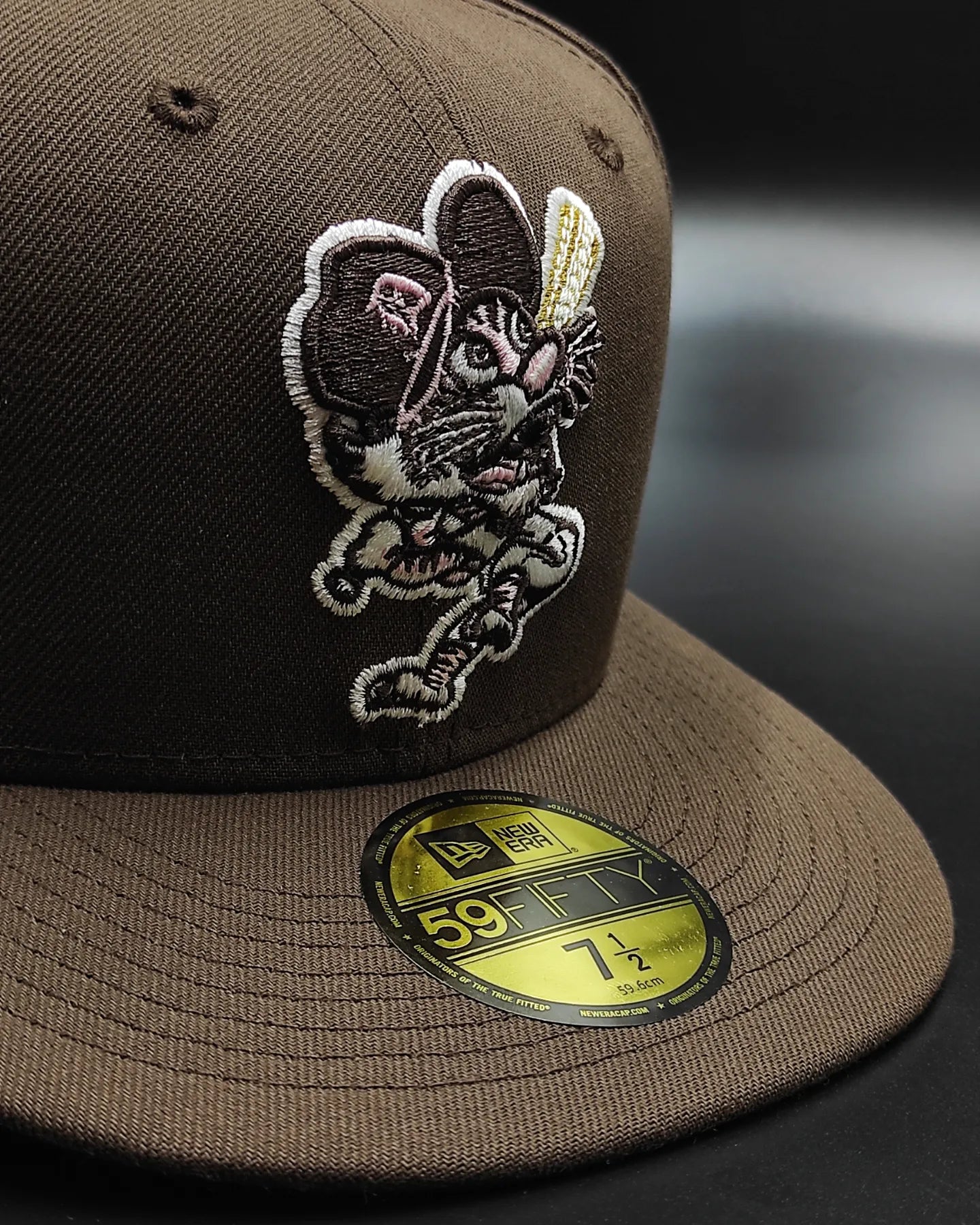 New Era Detroit Tigers PARCHE ESTADIO edición café rosa 59fifty