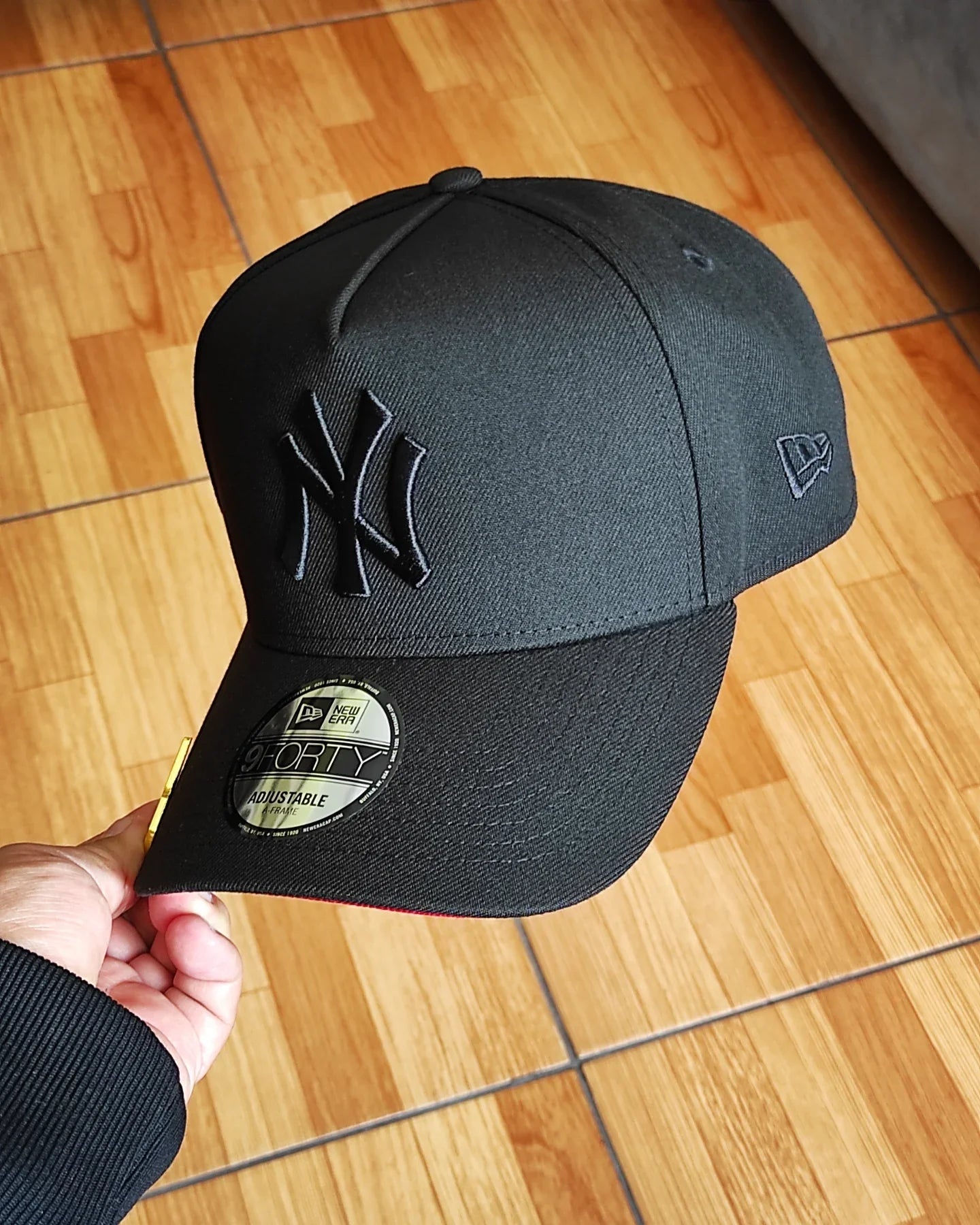 New Era New York Yankees Serie Mundial 1999 negro rojo 9FORTY A-FRAME