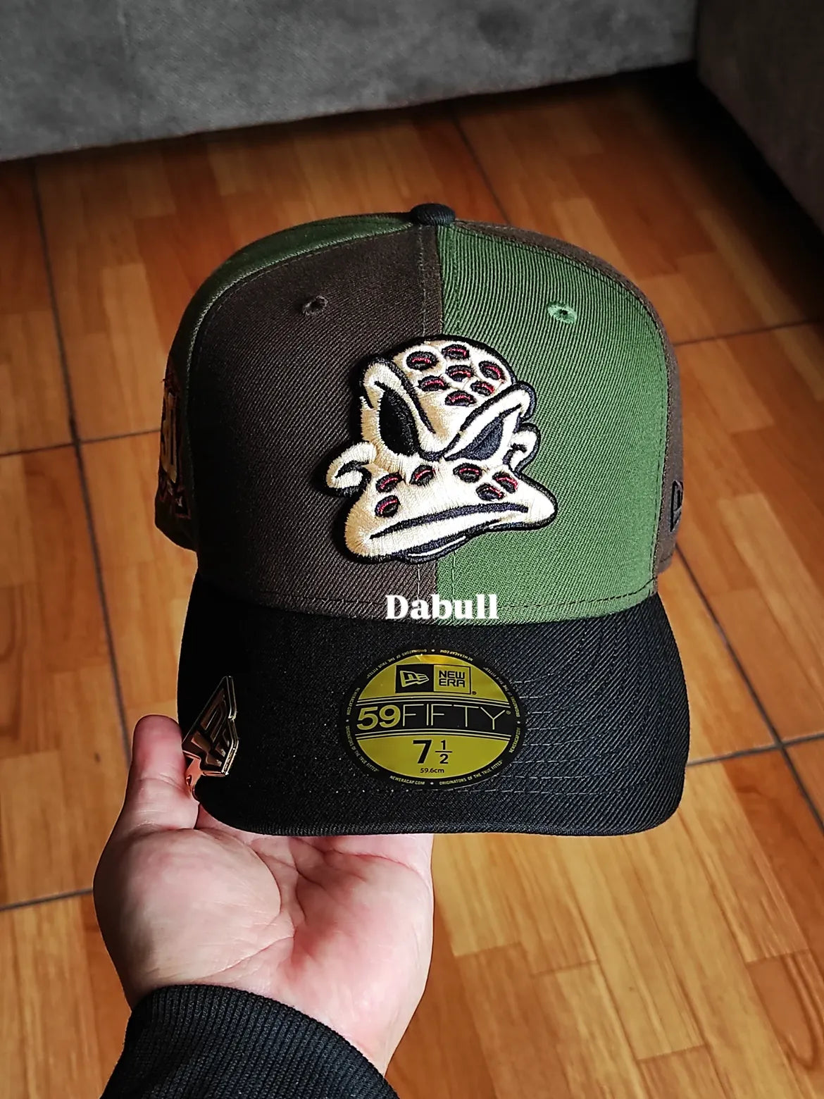New Era Anaheim Ducks 30th Anniversary Pinwheel Edition 59Fifty Fitted Hat