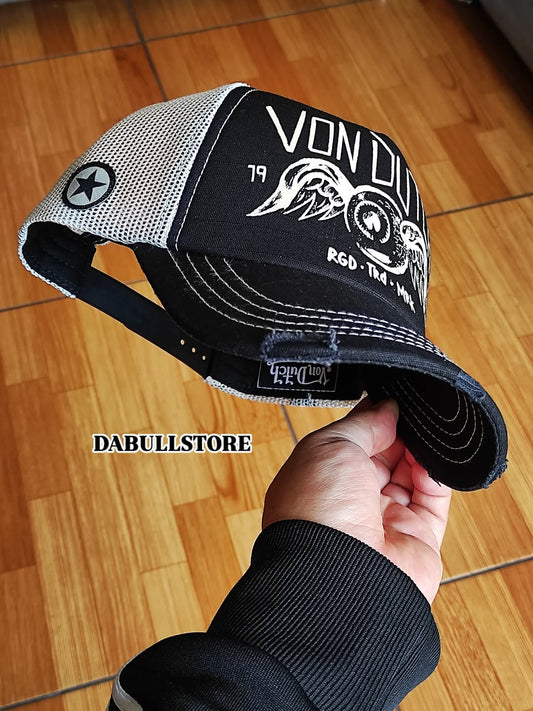 Gorra trucker negra vondutch