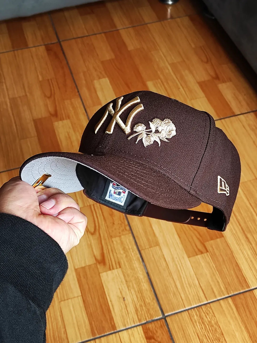 New Era New York Yankees Subway Series gorra snapback 9FIFTY marrón rosado