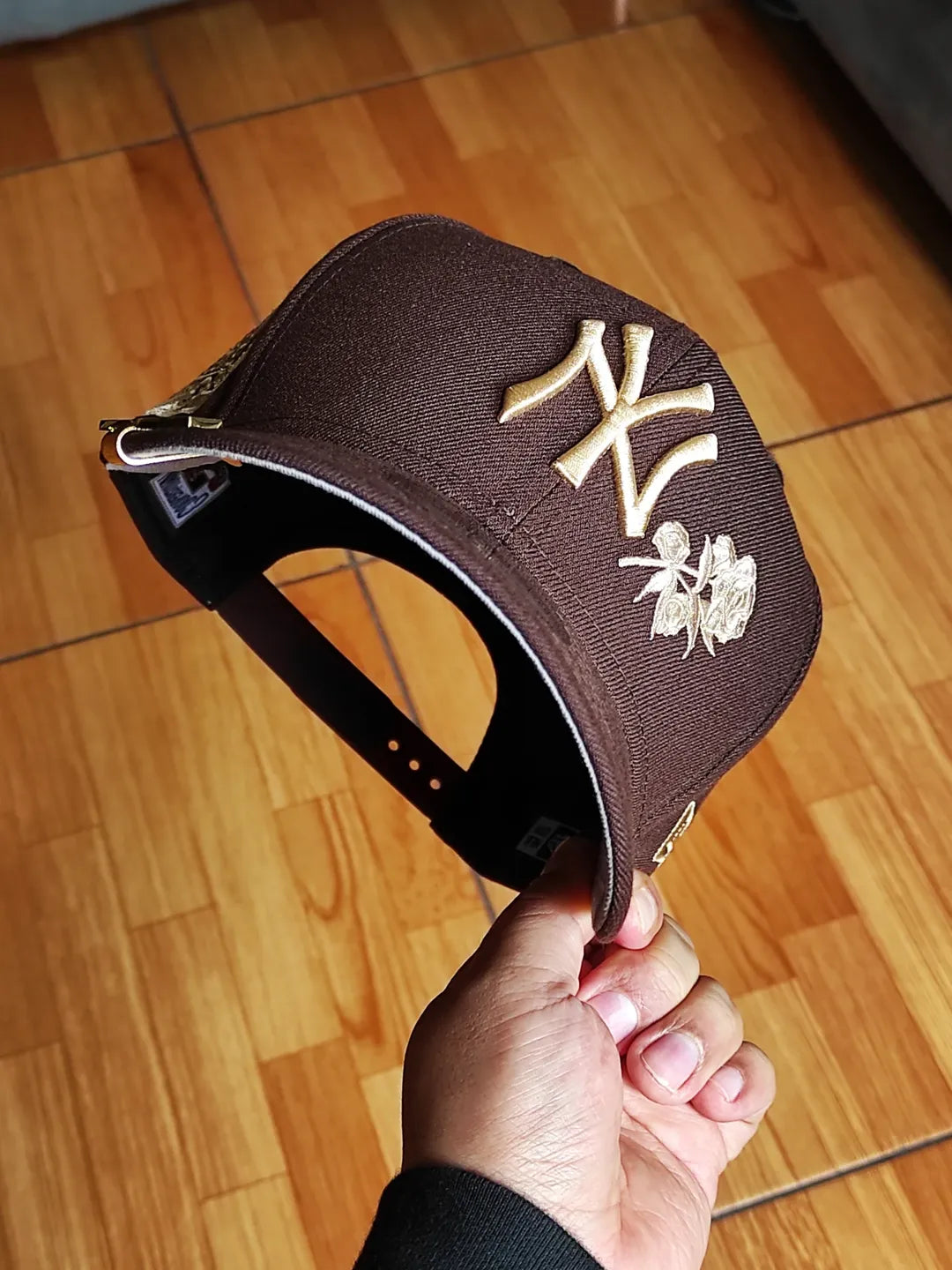 New Era New York Yankees Subway Series gorra snapback 9FIFTY marrón rosado