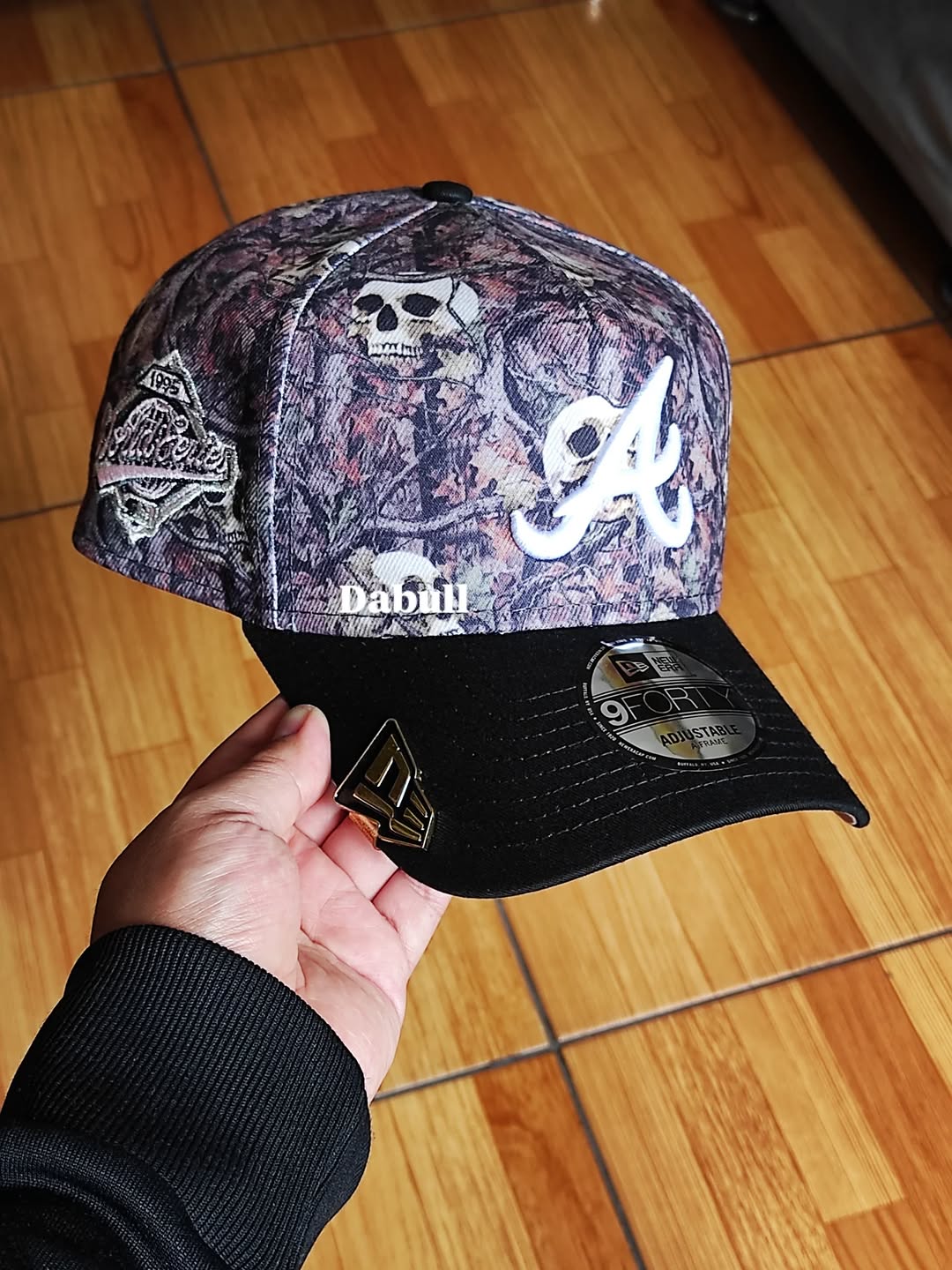 Gorra A-FRAME 9FORTY New Era Atlanta Braves CALAVERA ☠️