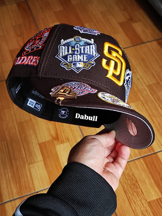 New era coleccion all over de los san diego padres 59FIFTY