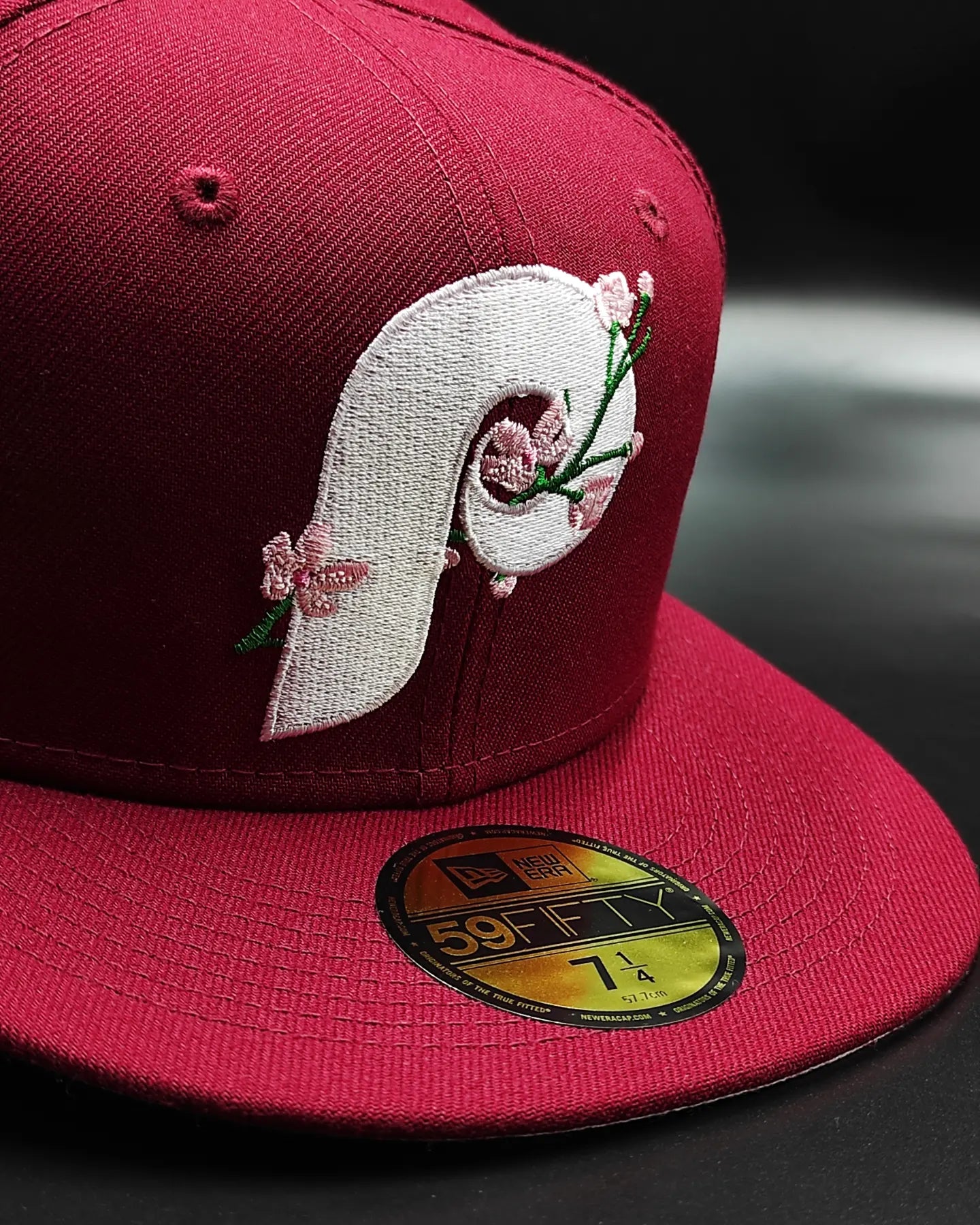 New Era Philadelphia Phillies 1980 World Series Bloom Rosa - Gorra ajustada 59FIFTY