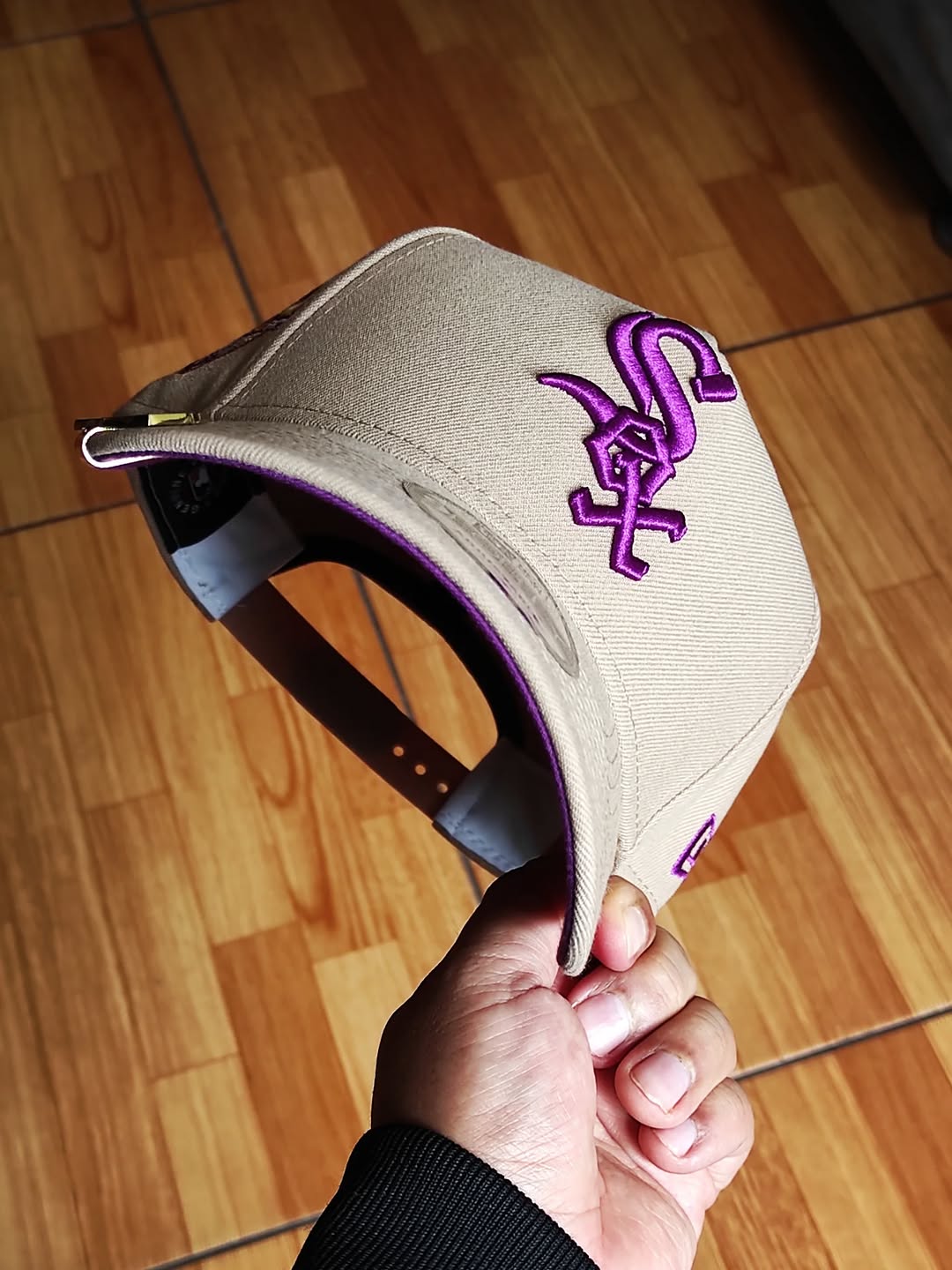 New Era Chicago White Sox 125 aniversario camel 🍇 9forty A-FRAME Snapback