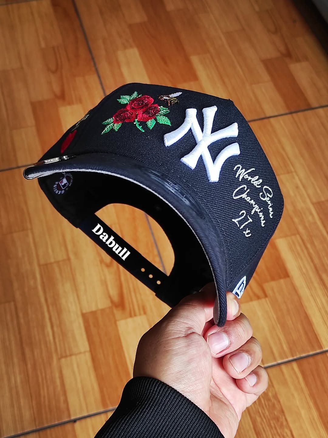 Gorra New York Yankees Campeones MLB 9forty AFRAME con cierre a presión