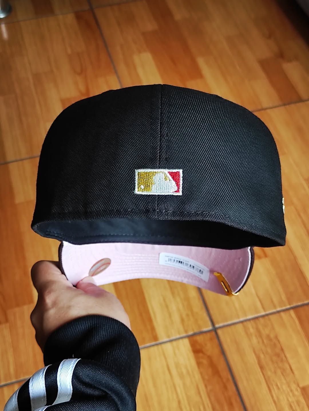 Detroit Tigers mlb NEGRO dos tonos rosa uv/ New Era 59fifty
