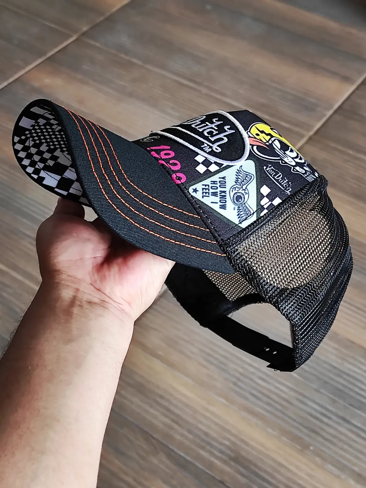 Vondutch trucker cap black edition