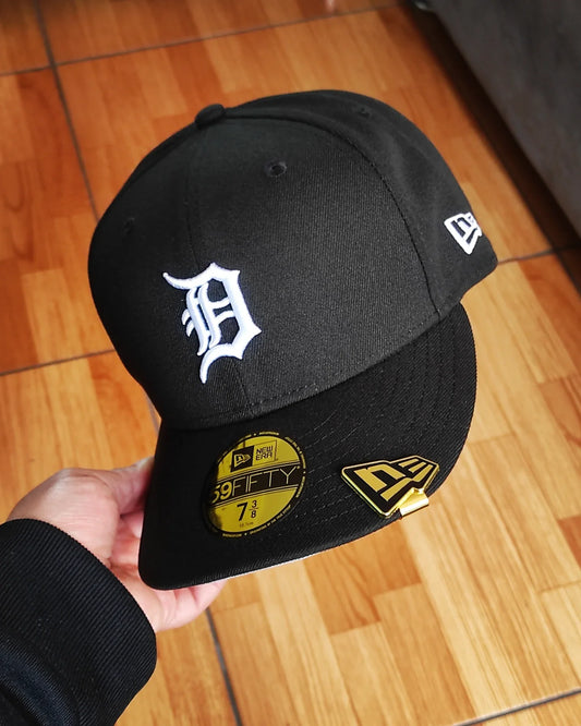 Gorra ajustada New Era Detroit Tigers Black edition 59 fifty