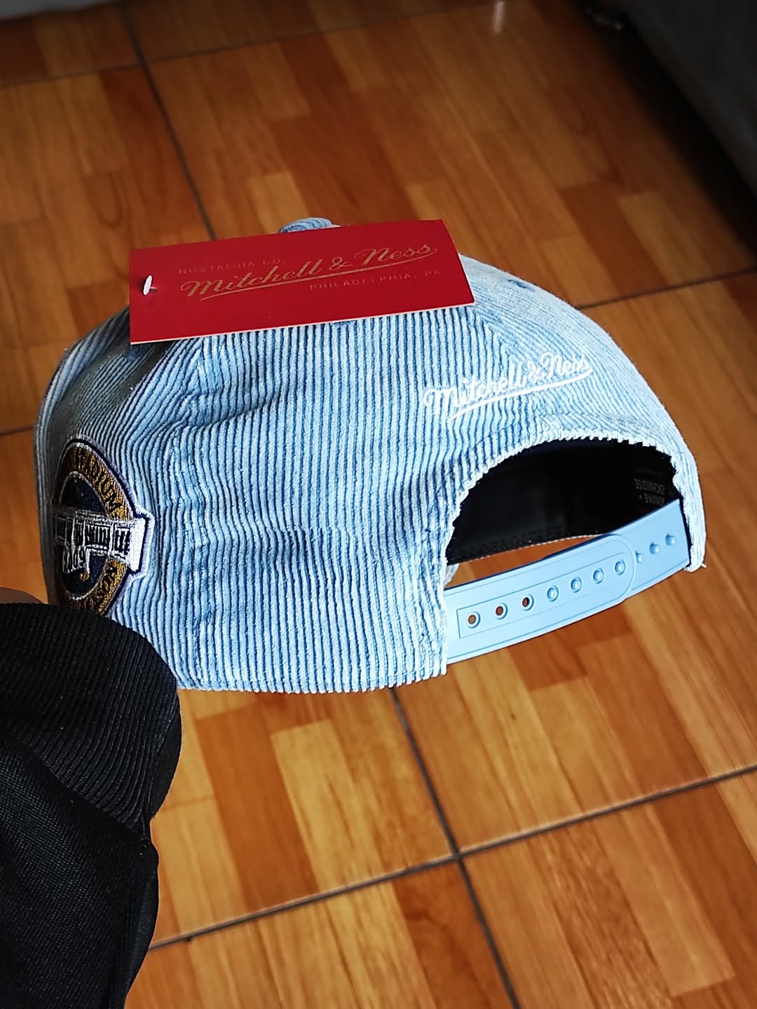 Gorra snapback Pro Stadium de pana vaquera de los New York Yankees de Mitchell & Ness
