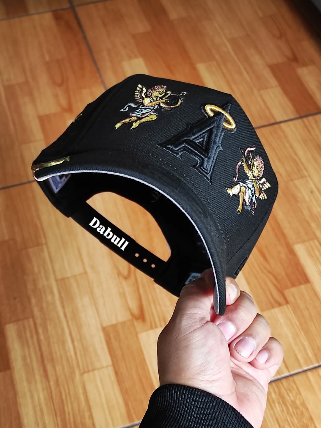 Gorra 9FORTY A-Frame Cupid negra de New Era de los Angels