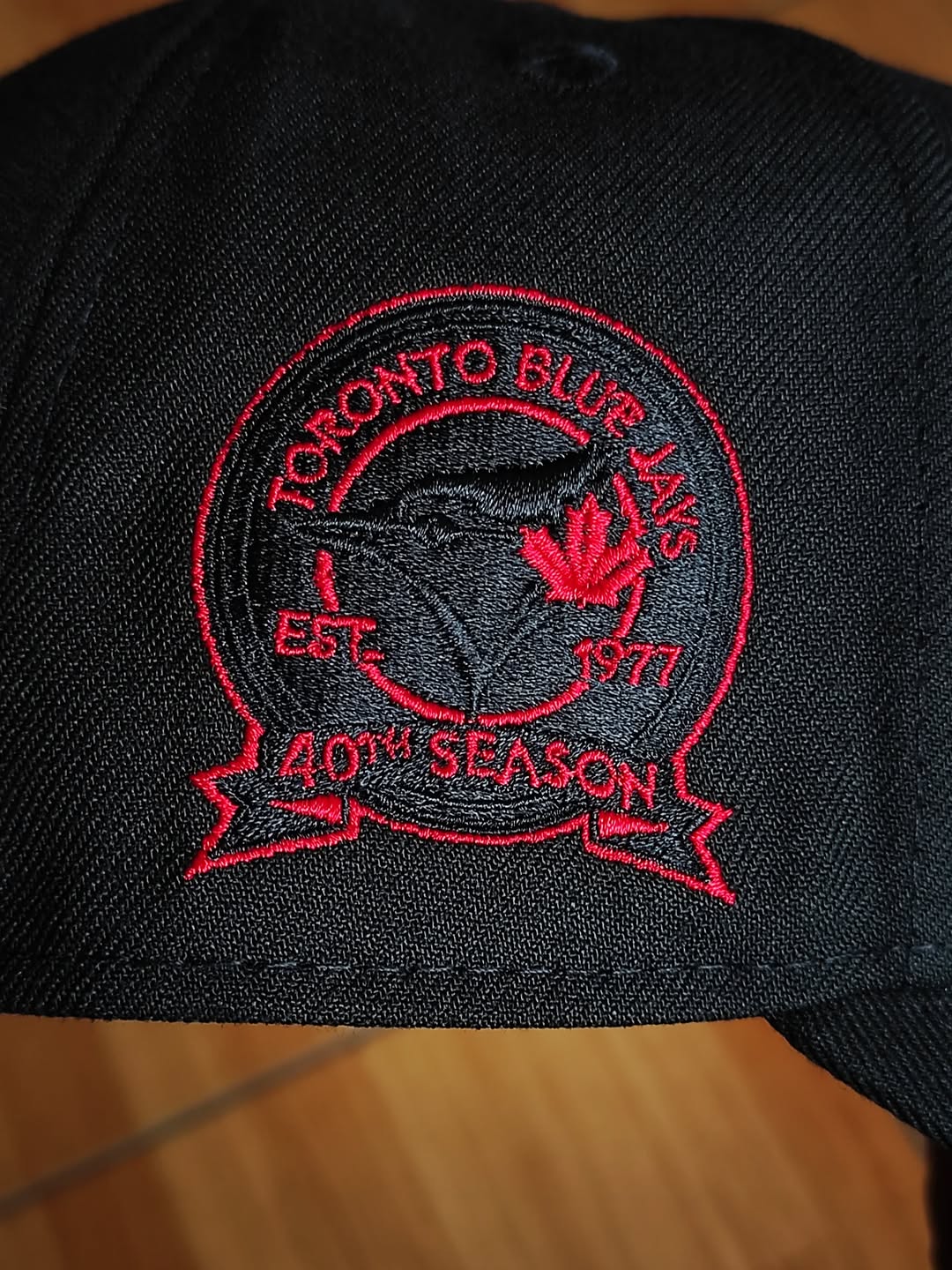 Gorra New Era Toronto BLUE Jays negra roja 9Forty a-frame